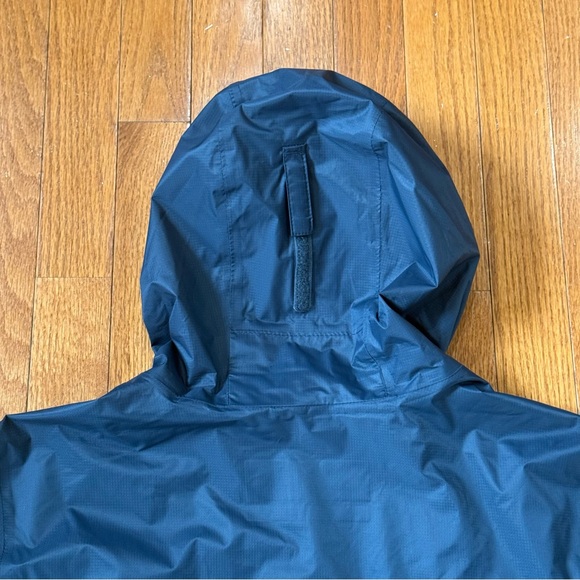 Eddie Bauer WeatherEdge Cloud Cap Rain Jacket Women's XL Storm Blue Pit Zips - Picture 9 of 12